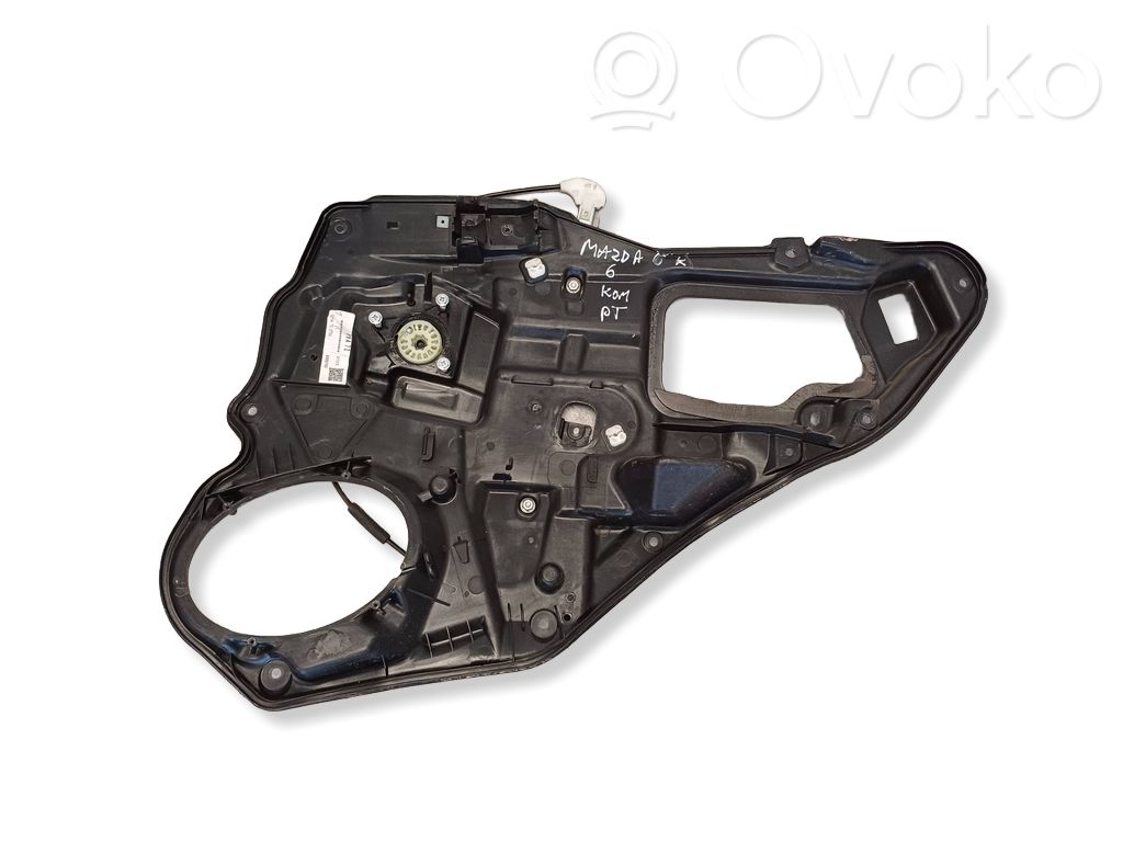 Mazda 6 Regulador de puerta trasera con motor 