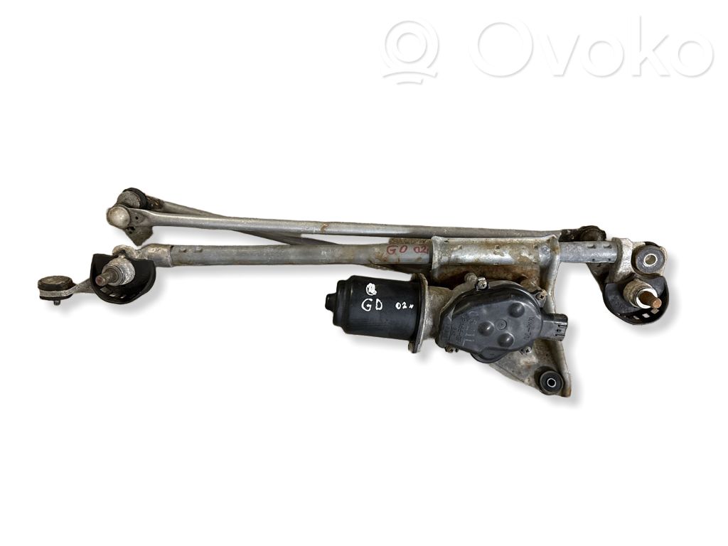 Subaru Impreza II Mechanizm i silniczek wycieraczek szyby przedniej / czołowej 