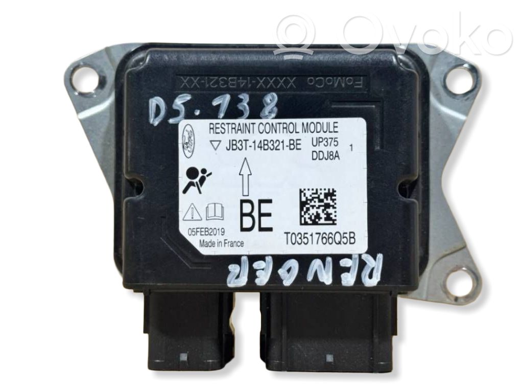 Airbag control unit/module   JB3T14B321BE