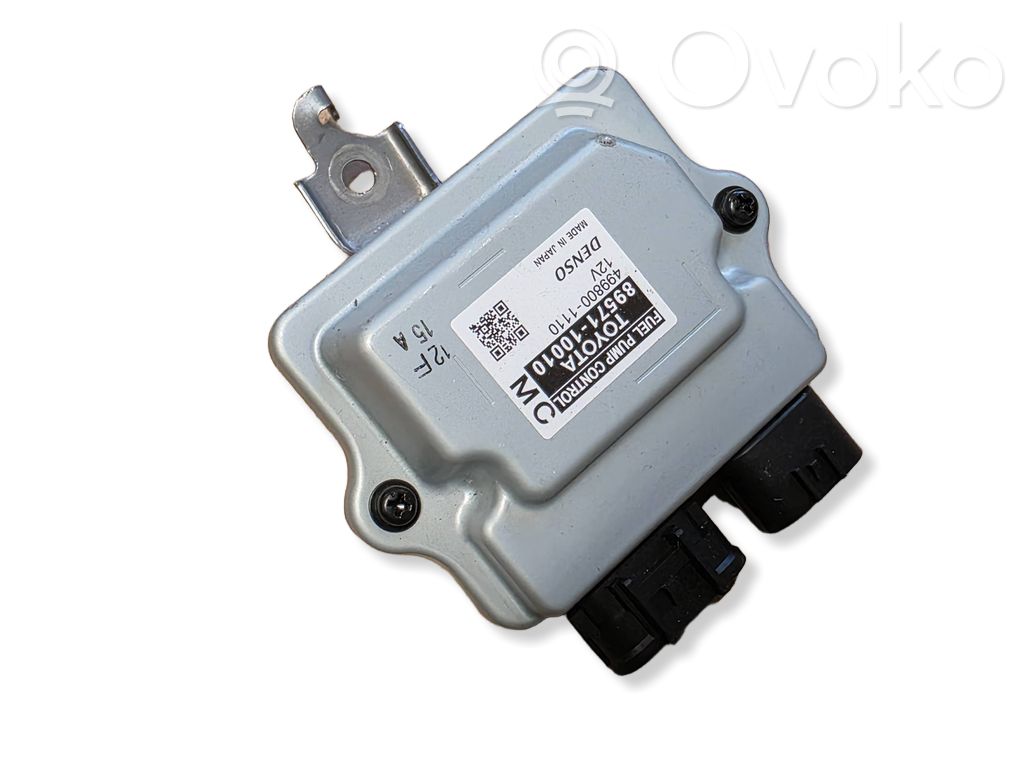 Toyota Yaris Cross Centralina/modulo pompa dell’impianto di iniezione 