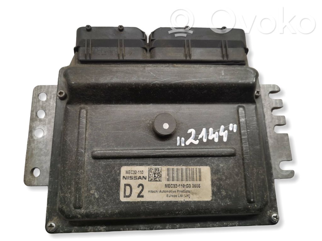 Nissan Micra Engine control unit/module 