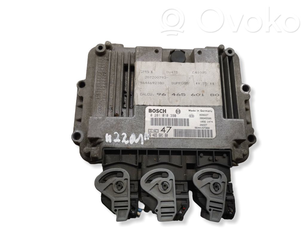 Peugeot 307 Engine control unit/module 