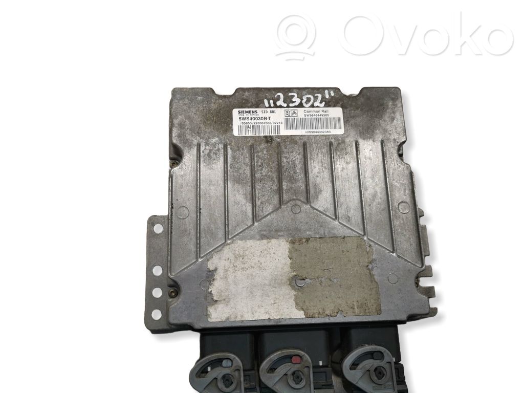 Peugeot 307 Engine control unit/module 
