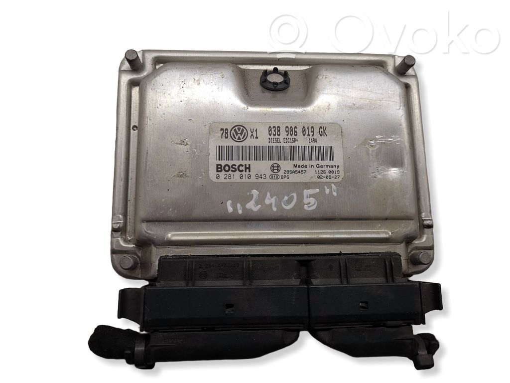 Volkswagen PASSAT B5.5 Engine control unit/module 
