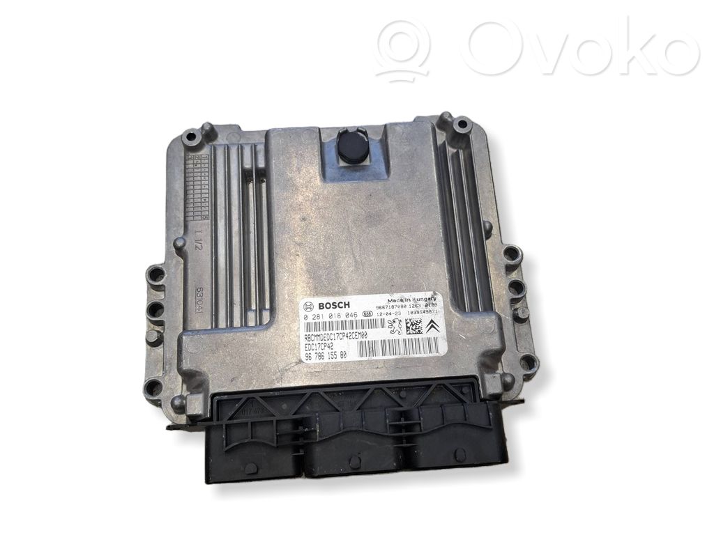 Citroen C5 Engine control unit/module 