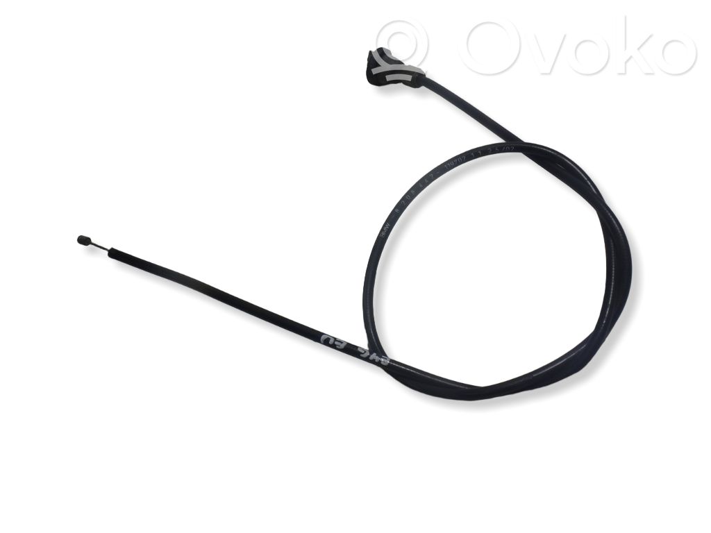 BMW 3 E46 Cavo di rilascio vano motore/cofano 