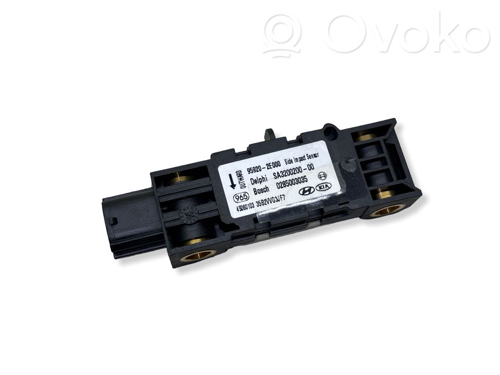 Hyundai Tucson JM Sensor impacto/accidente para activar Airbag 