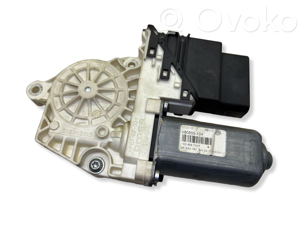 Volkswagen PASSAT B6 Silniczek podnoszenia szyby drzwi tylnych 