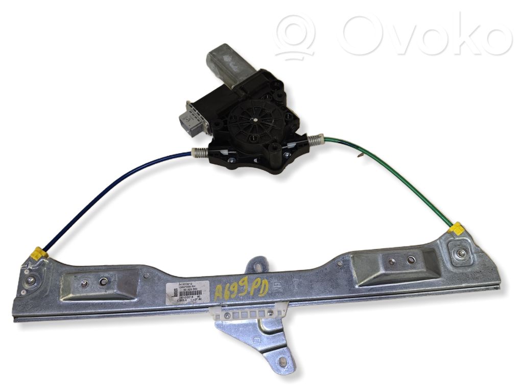 Opel Corsa E Front door window regulator with motor 