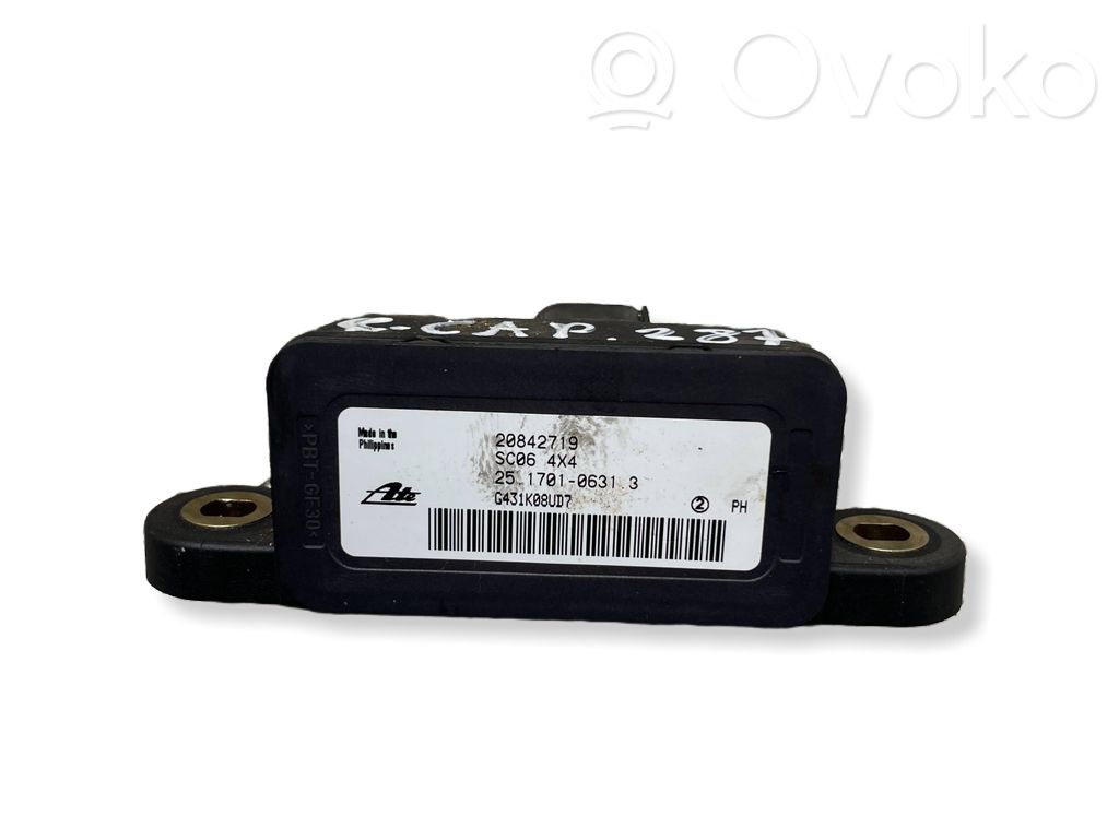 Chevrolet Captiva ESP acceleration yaw rate sensor 