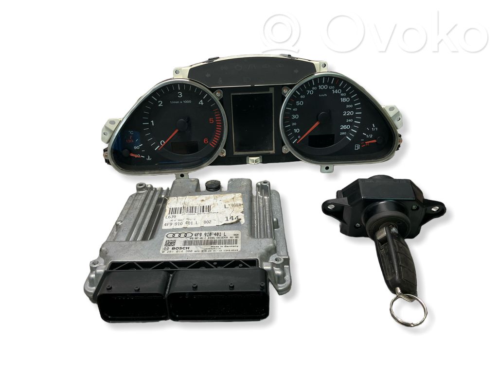 Audi A6 Allroad C6 Engine ECU kit and lock set 