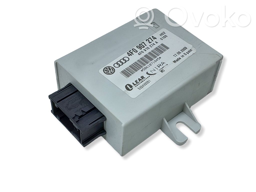 Audi A6 S6 C6 4F Sterownik / Moduł kontroli ciśnienia w oponach 