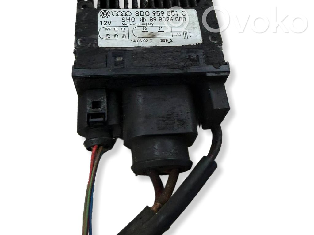 Audi A6 S6 C5 4B Dzesēšanas ventilatora relejs 