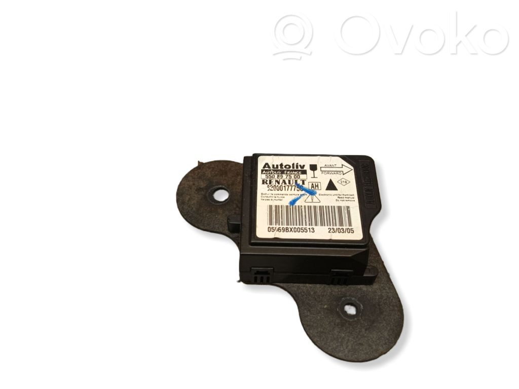 Renault Vel Satis Airbag deployment crash/impact sensor 