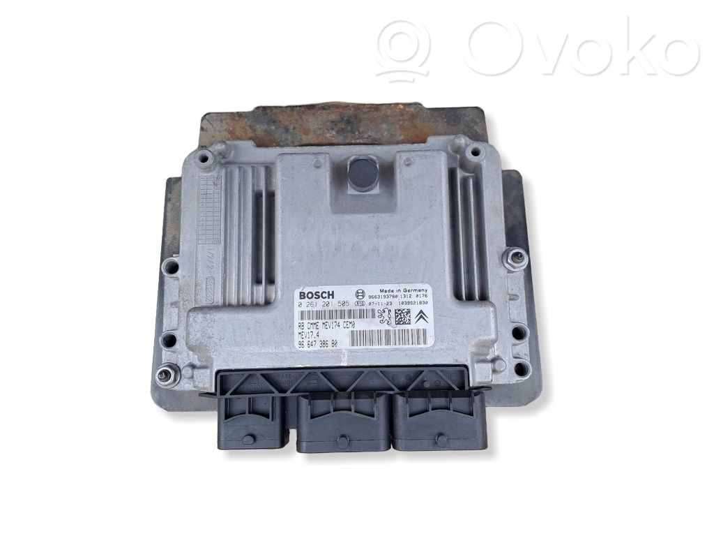 Peugeot 308 Engine control unit/module 