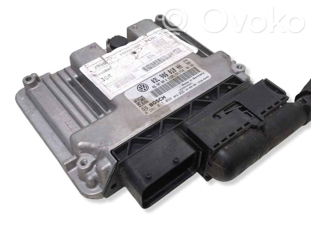 Engine control unit/module   03L907309Q,0281017094,03L906018HH