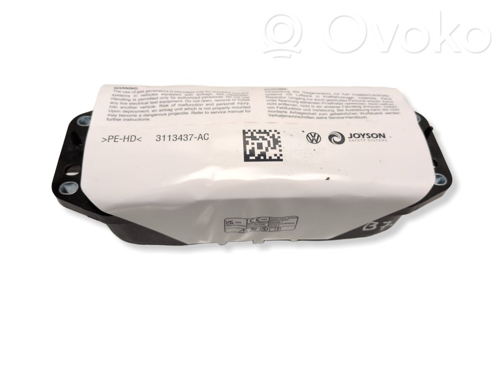 Poduszka powietrzna Airbag pasażera   10E880204G,3113437