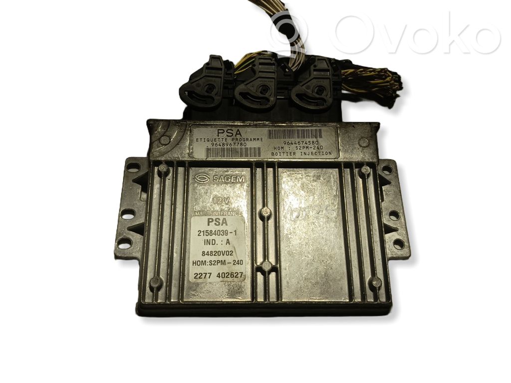 Citroen C5 Engine control unit/module 