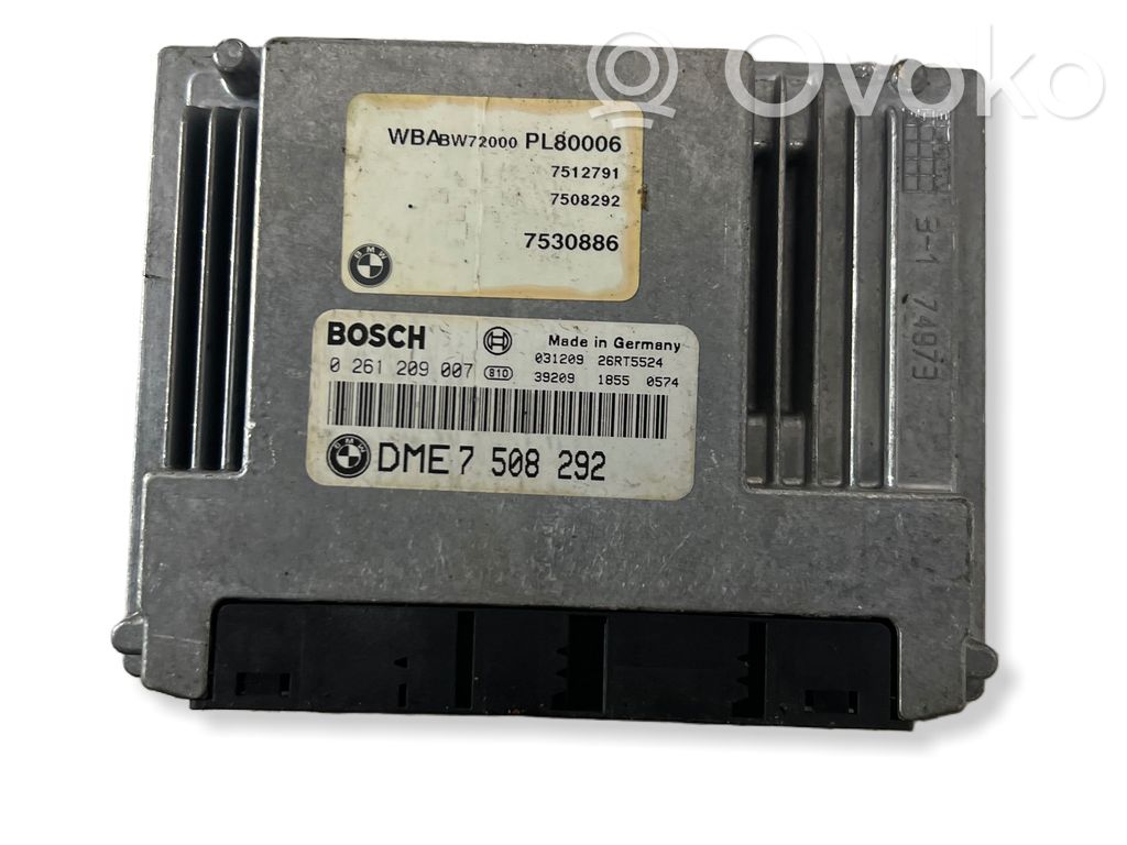 BMW 3 E46 Sterownik / Moduł ECU 