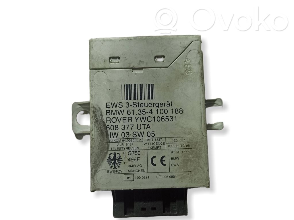 Immobilizer control unit/module   61354100188,1354100188,608377UTA,YWC106531