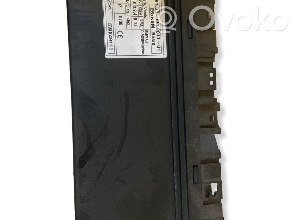 BMW 5 E60 E61 Komforto modulis 