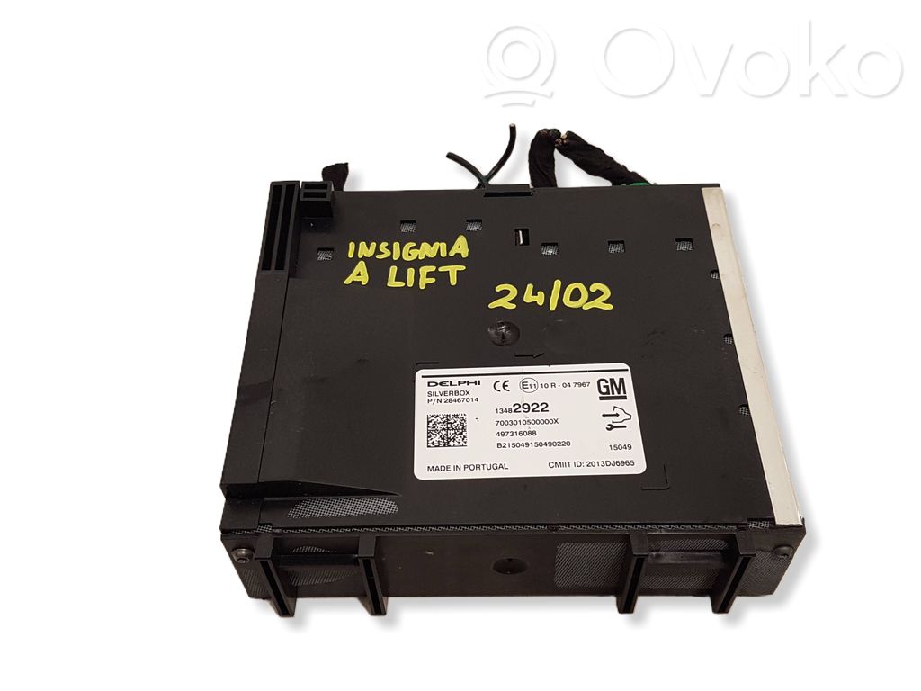 Opel Insignia A Alte unități/module de control 