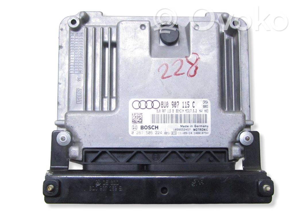 Audi Q3 8U Engine control unit/module 