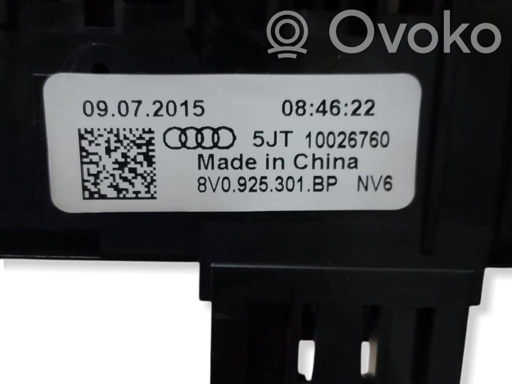 Módulo de fusible   09072015,8V0925301BP,10026760