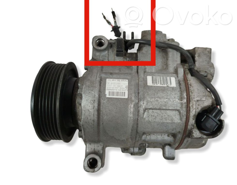 Audi A6 Allroad C6 Air conditioning (A/C) compressor (pump) 