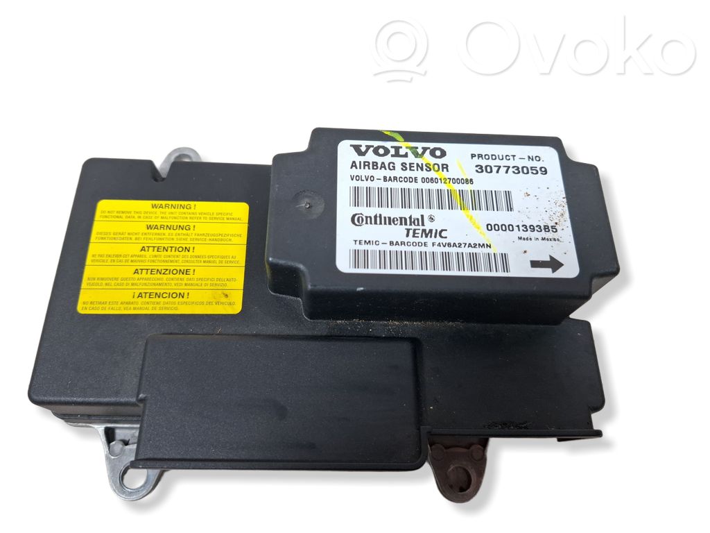 Sterownik / Moduł Airbag   30773059,00001393B5,006012700086