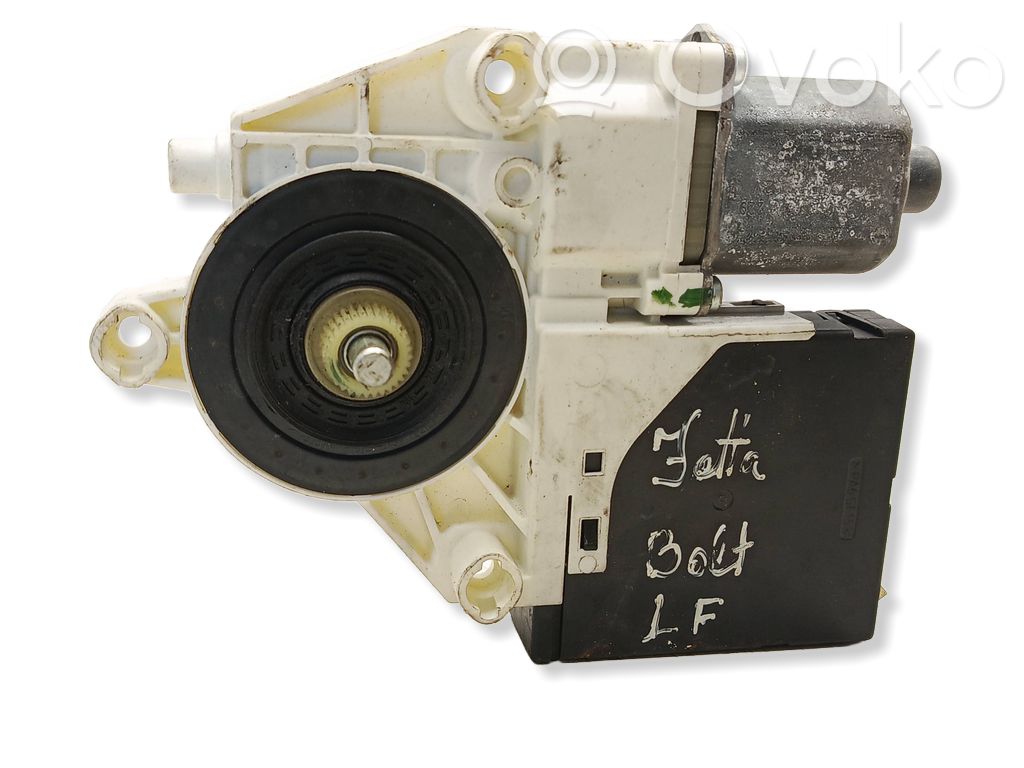 Volkswagen Jetta VI Silnik regulatora szyby drzwi przednich 