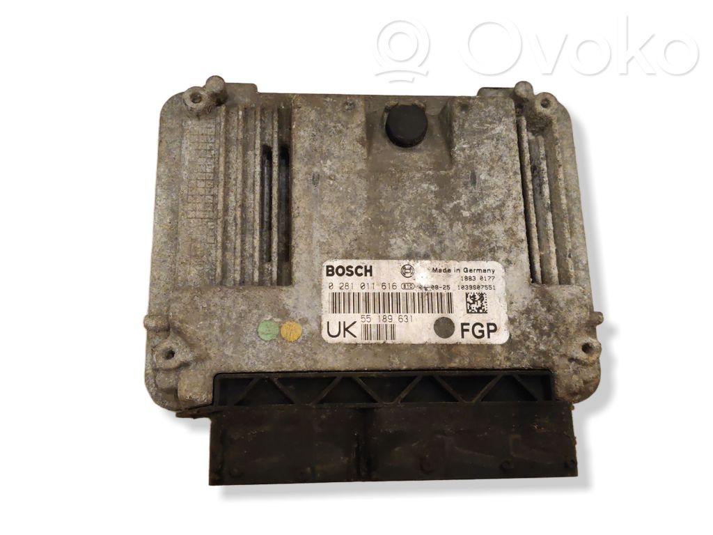 Opel Vectra C Engine control unit/module 