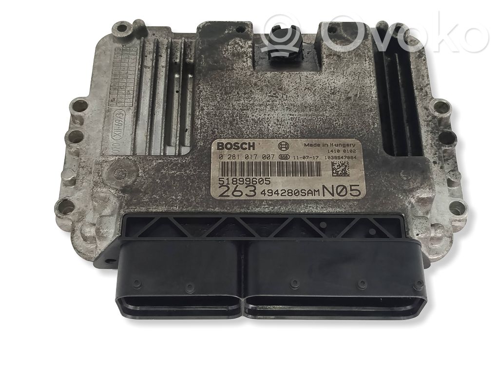Fiat Doblo Engine control unit/module 