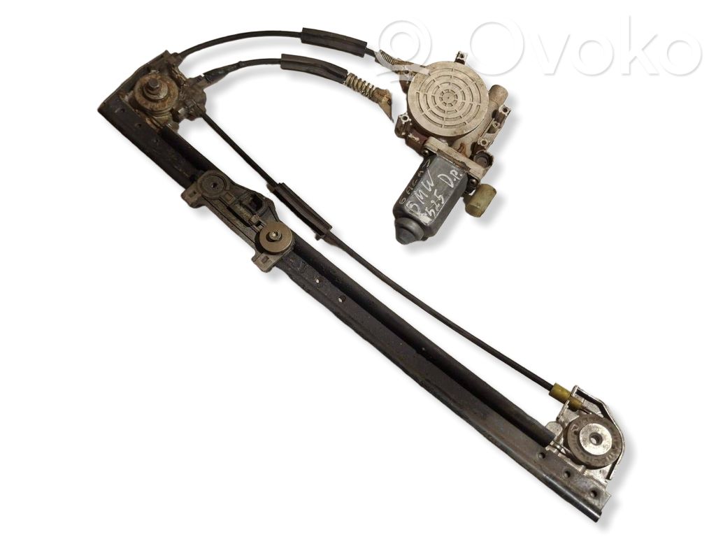 BMW 5 E39 Rear door window regulator with motor 