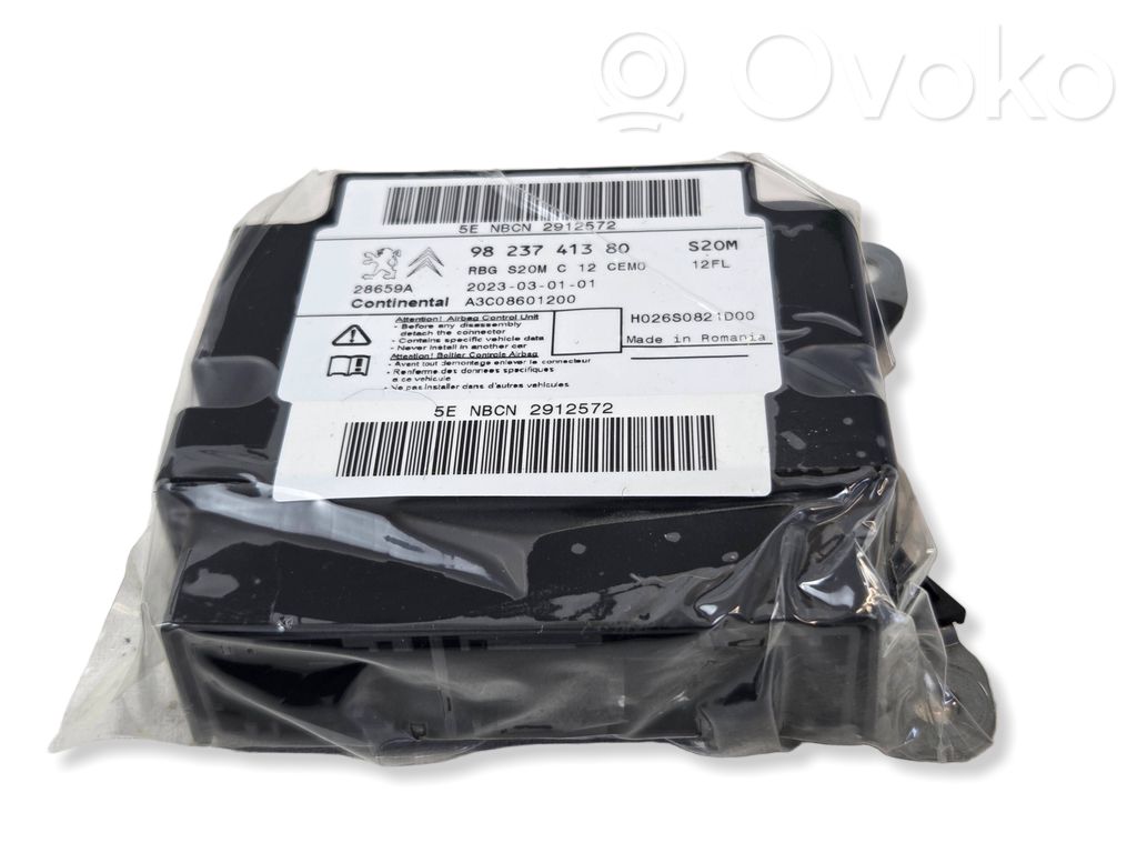 Opel Corsa F Airbag control unit/module 