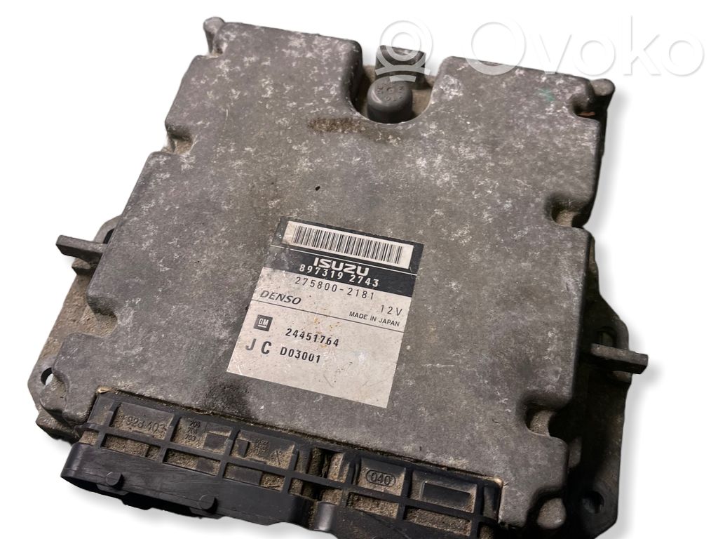 Opel Vectra C Engine control unit/module 