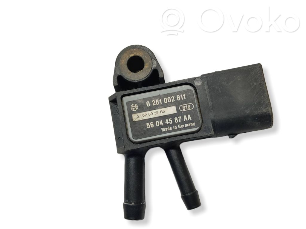 Abgasdrucksensor Differenzdrucksensor   0281002811,56044587AA,07F02093F6