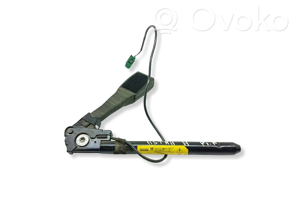 Opel Astra H Hebilla del cinturón delantero 