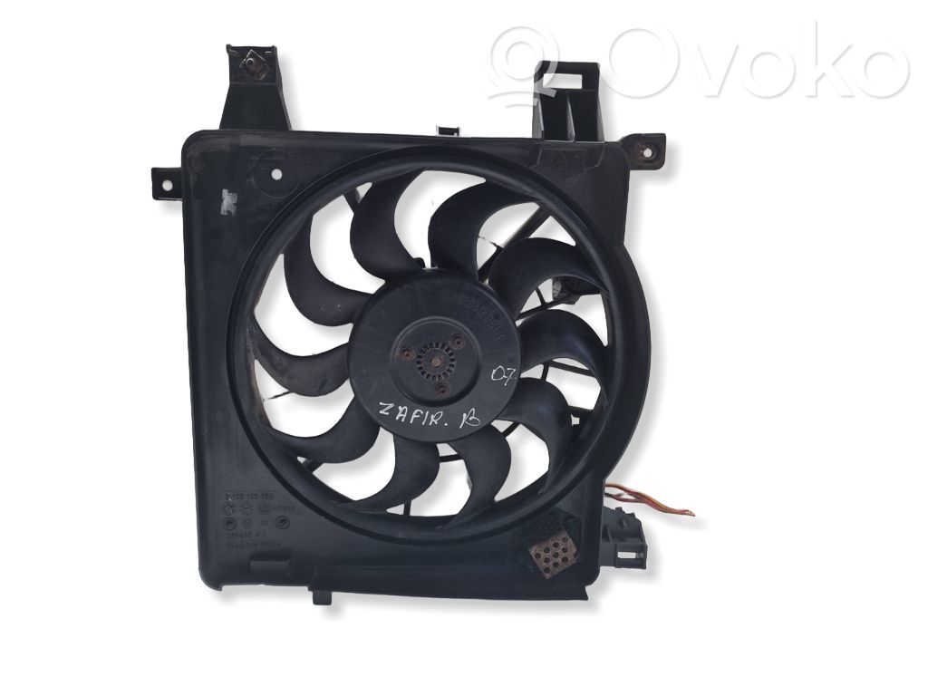 Opel Zafira B Elektrisks radiatoru ventilators 