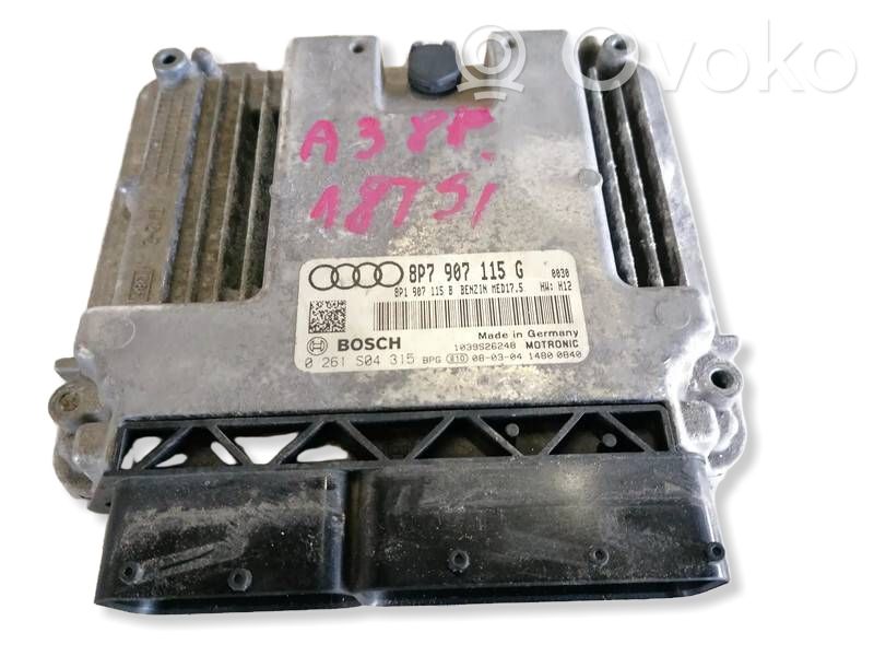 Audi A3 S3 8P Engine control unit/module 