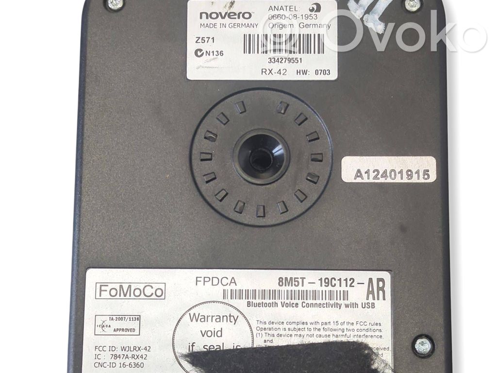 Bluetooth control unit module   8M5T19C112AR,0660081953,334279551,A12401915