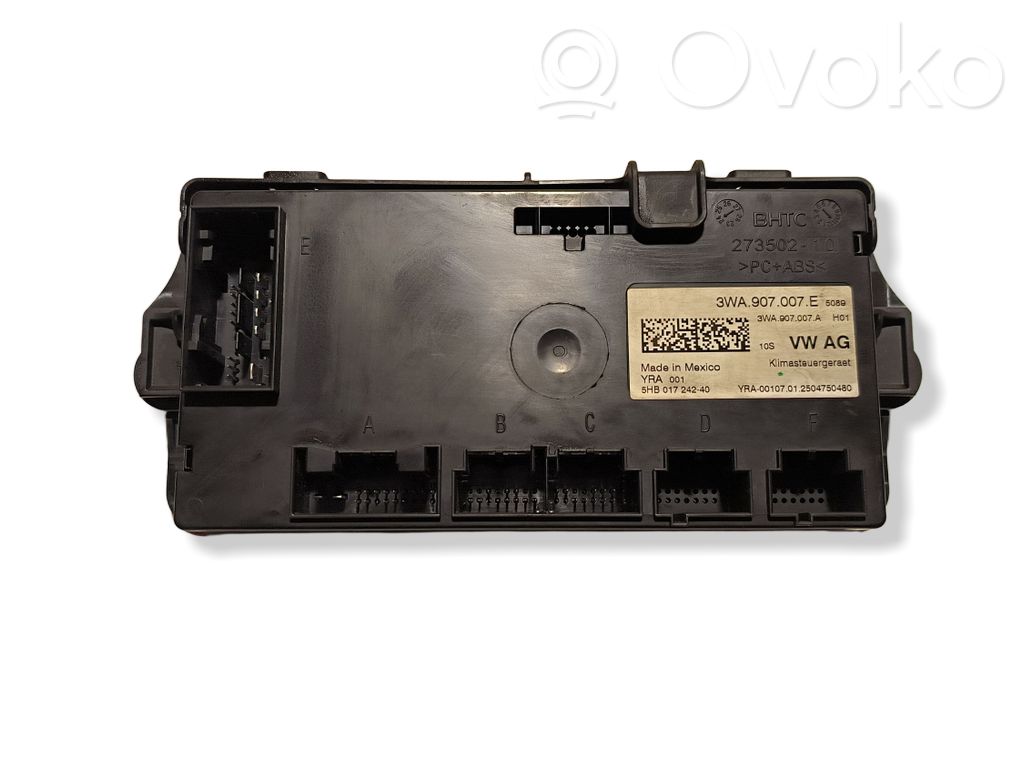 Volkswagen Tayron II Air conditioner control unit module 