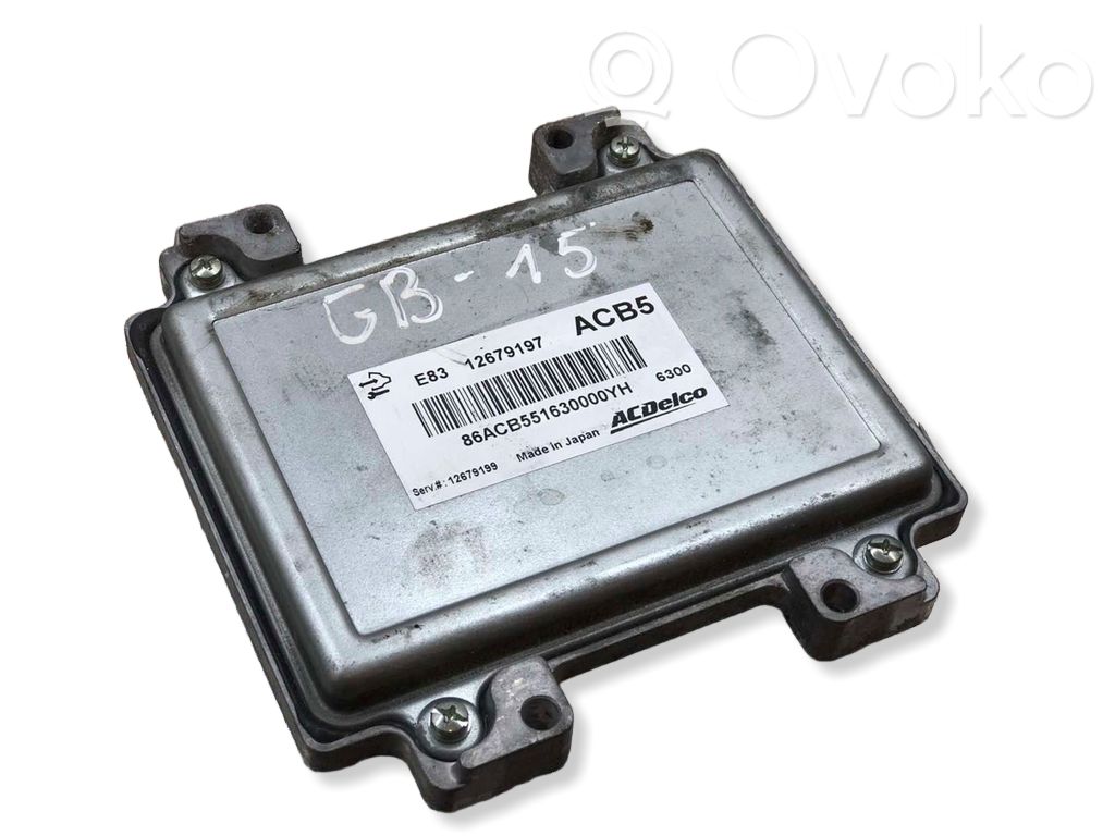 Opel Corsa E Engine control unit/module 