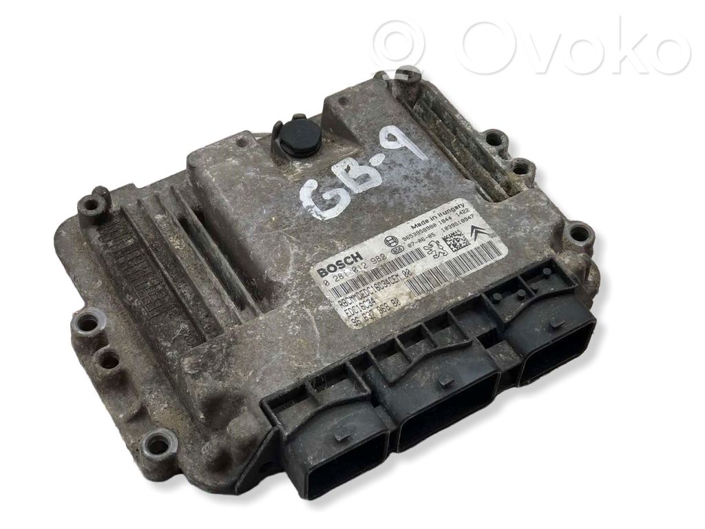 Engine control unit/module   0281012982,9663786880