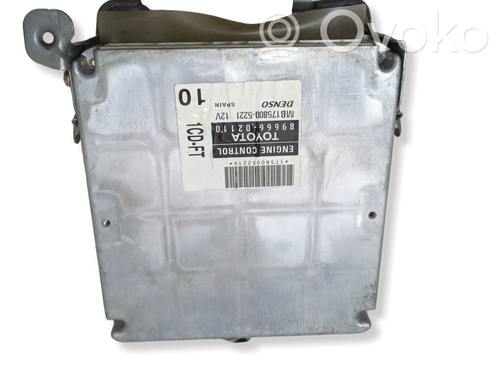 Engine control unit/module   8966602110,1758005221,MB1758005221