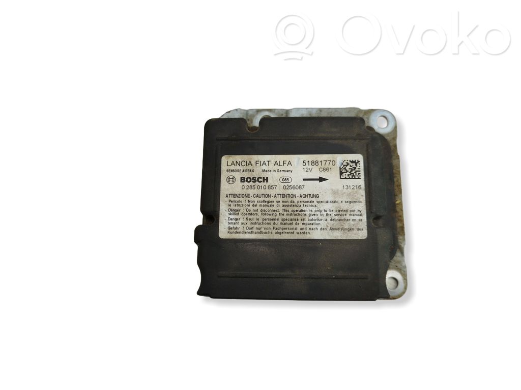 Fiat Doblo Airbag control unit/module 