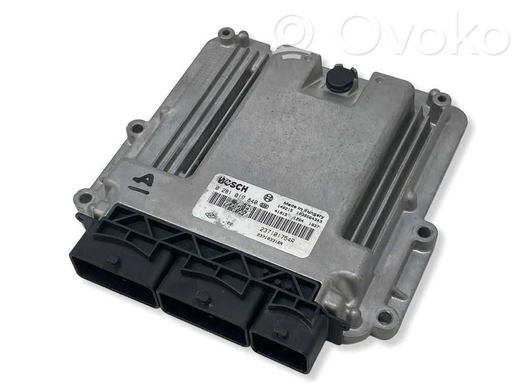 Engine control unit/module   0281019840,237103316R,237101754R