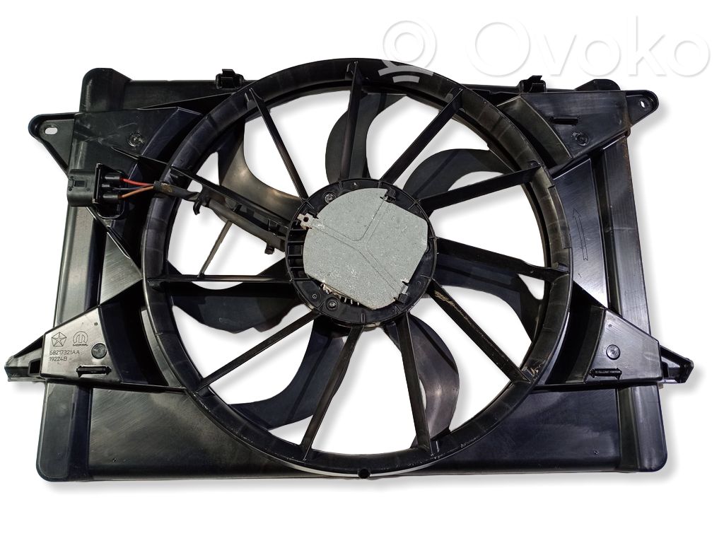 Chrysler Pacifica Electric radiator cooling fan 