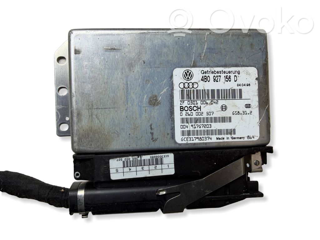 Gearbox control unit/module   4B0927156D,0260002507,0501006042