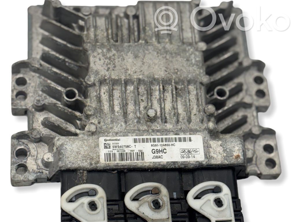 Engine control unit/module   5WS40758CT,8G9112A650HC